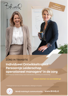 Individueel Ontwikkelingstraject voor operationeel managers in de zorg